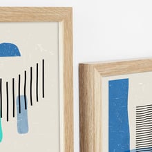 Natural Kyra Poster Frames (Set of 2)